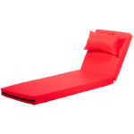 Saltea sezlong 190/60 cu perna inclusa - imagine 4