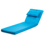 Saltea sezlong 190/60 cu perna inclusa - imagine 7