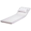 Saltea sezlong 190/60 cu perna inclusa - imagine 16