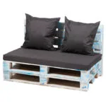 Set mobilier gradina cu 2 perne individuale - imagine 2