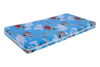 Saltea cu spuma poliuretanica Somnart Ortopedica 60x120, inaltime 10 cm, pentru bebelusi si copii, husa impermeabila, fermitate medie, model aviator - imagine 2