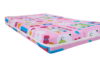 Saltea cu spuma poliuretanica Somnart Ortopedica 60x120, inaltime 10 cm, pentru bebelusi si copii, husa impermeabila, fermitate medie, model flori - imagine 2