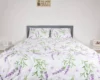 Pilota matlasata Lavanda Confort Somnart, 180x200 cm, 500 g, microfibra, de iarna, foarte groasa - imagine 3