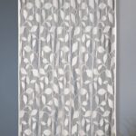 Perdea living, Freddy, pentru prindere pe teava, L140cm x H245, alb