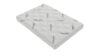 Saltea cu spuma poliuretanica Somnart HypoallergenicMed Antibacteria, 90x200, inaltime 18 cm, antibacterii, husa detasabila cu fermoar, fermitate medie - imagine 6