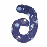Husa aditionala pentru Perna mutifunctionala SomnArt de gravide Mami, Cosmos