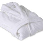 Halat de baie alb hotel Somnart unisex 100% bumbac, 500gsm, marimea XL