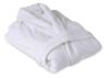 Halat de baie alb hotel Somnart unisex 100% bumbac, 500gsm, marimea XXL