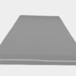 Husa nematlasata TNT Gri 100g, fermoar pe 4 laturi 120x200x20cm