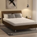 Saltea cu spuma poliuretanica Somnart HypoallergenicMed Bumbac 100x190, inaltime 16 cm, hipoalergenica, husa cu fermoar, rulata, fermitate medie