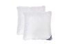 Set 2 Perne matlasate microfibra Striata 70x70 cm - imagine 2
