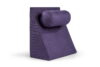 Perna Relax TV 60x68x30cm, ortopedica pentru citit, antireflux, cu husa detasabila, confortabila si rezistenta la spalari multiple la 40 grade, Mov