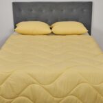 Pilota Coral microfibra Galbena, Fill 300 g/mp, 200x220 cm