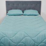 Pilota microfibra SomnART Coral Surf Spray Vernil, Fill 300 g/mp, 150x200 cm