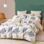 Lenjerie de pat Percale 2PXXL, 4 piese, cearceaf pat clasic 240cm x 260cm, cearceaf pilota 200cm x 230cm, 2 fete perna 50 x 70, PRC145