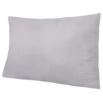 Perna 50x70 Somnart Belina, microfibra, lavabila la masina, vidata, Gri