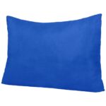 Perna 50x70 Somnart Belina, microfibra, lavabila la masina, vidata, Ultramarin