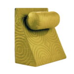 Perna Relax TV 60x68x30cm, ortopedica pentru citit, antireflux, cu husa detasabila, confortabila si rezistenta la spalari multiple la 40 grade, Galben