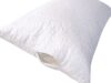 Set 2 Perne ajustabile 50×70 Somnia, microfibra, lavabile la masina, vidat, alb - imagine 8
