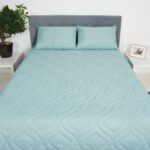 Pilota de vara 180x200 Somnart Belina, microfibra, lavabila la masina, vidata, Surf Spray