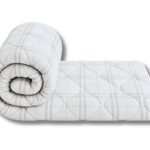 Pilota matlasata Grid Confort Somnart, 180×200 cm, 350 g, microfibra, primavara-toamna