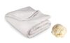 Pilota de iarna matlasata Wool & Comfort Somnart, 150x200 cm, umplutura 100% lana, 300 g/m², material exterior 100% bumbac