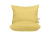 Set 2 Perne matlasate US, microfibra Galbena, 50x70 cm