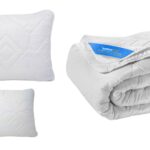 Set Somnomed Anticaria pilota 140x200 cm de 200g, 1 perna 40x50 si 1 perna 70x90 cm