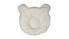 Set lenjerie patut + pernuta pentru formarea capului bebelusului SomnArt, bumbac egiptean, 60x120 cm, Gri deschis - imagine 2