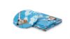 Set reductor bebe nest + paturica + pernuta pentru formarea capului bebelusului SomnArt, model aviator, Albastru - imagine 3