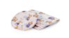 Set reductor bebe nest + paturica + pernuta pentru formarea capului bebelusului SomnArt, model ursuleti, Alb/Albastru - imagine 3