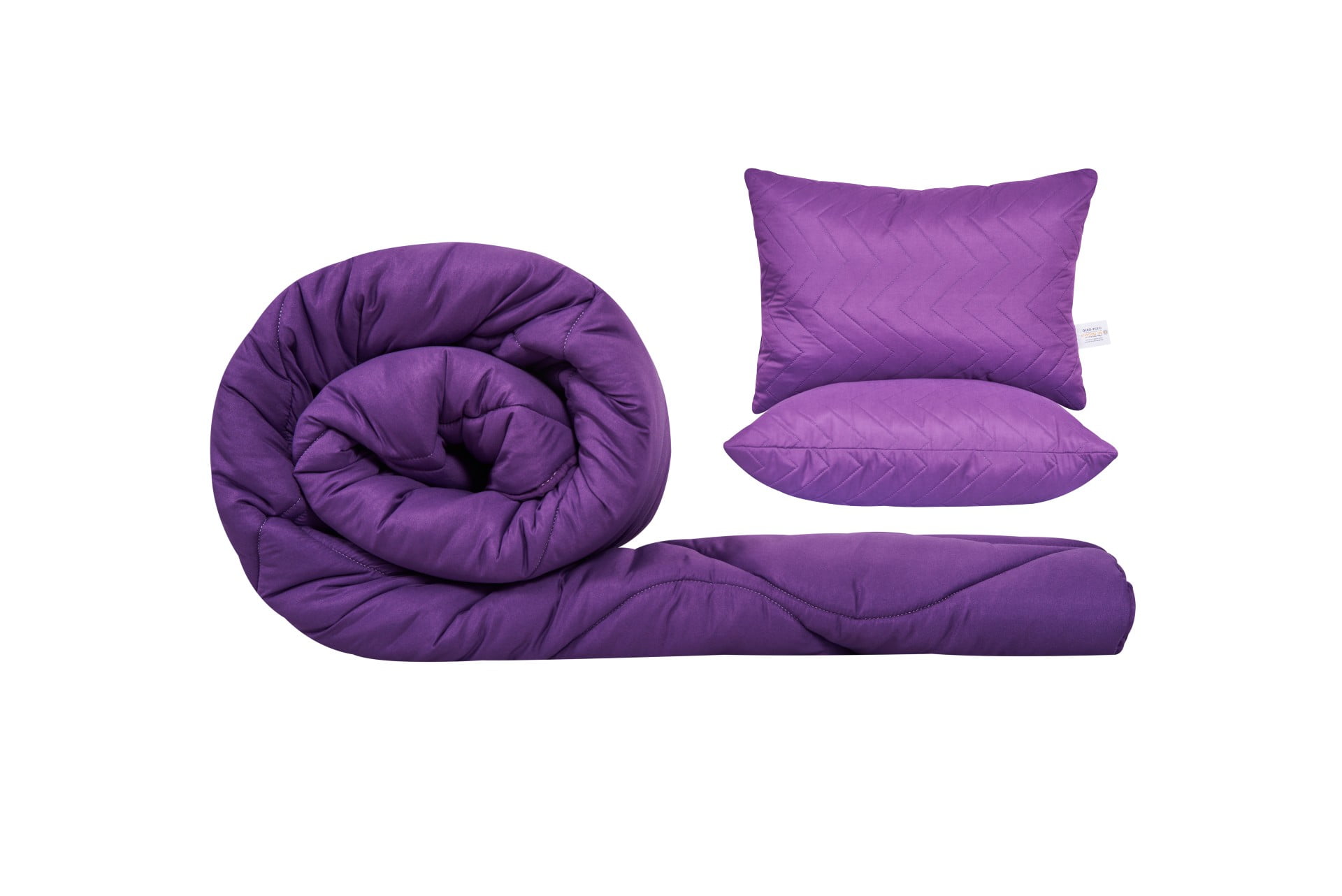 SET.PIL_.2PRN.200X220.PRP_.jpg Set SomnART gama Coral, Pilota 200x220 cm si 2 perne 50x70 cm Purple Magic - imagine 1
