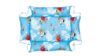 Set reductor bebe nest + paturica + pernuta pentru formarea capului bebelusului SomnArt, model aviator, Albastru - imagine 2