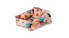Set reductor bebe nest + paturica + pernuta pentru formarea capului bebelusului SomnArt, model bufnite, Crem