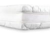 Husa matlasata, tricot Aloe Vera, Fill 150g, tnt 15g, 3D client, fermoar 4 laturi, model MC002, 120x200x20 CM - imagine 2