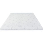 Topper cu spuma poliuretanica Superconfort Lavant 7 Zone 160x200, husa detasabila si lavabila, tratament lavanda, fermitate medie
