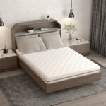 Saltea cu memorie SOMNART 90x200, inaltime 17 cm, ortopedica, husa detasabila cu fermoar, fermitate medie