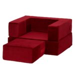 Set Fotoliu extensibil pentru copii 2 piese, 58/52/34cm