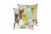 Set 2 perne Somnart Cat, 70x70 cm, microfibra - imagine 3