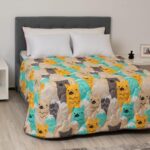 Pilota Imprimata Somnart Microfibra Fox 300 g/mp 150x200