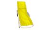 Saltea cu interior vatelina Somnart 60x190, inaltime 1 cm, pentru ?ezlong, doua segmente, husa impermeabila, culoare albastru - imagine 12