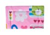 Lenjerie patut bebe, SomnART, cearceaf pat 60x120x10 cu elastic, cearceaf pilota 80x110, perna joasa 20x35, Pisicute - imagine 3