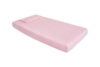 Lenjerie patut bebe, SomnART, cearceaf pat 60x120x10 cu elastic, cearceaf pilota 80x110, perna joasa 20x35, Roz - imagine 2
