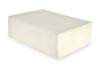 Saltea cu spuma poliuretanica Somnart Air-flow 90x200, inaltime 16 cm, super-ventilata, husa 3D Bumbac Natur lavabila, detasabila, hipoalergenica, rulata, fermitate medie - imagine 4