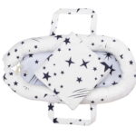 Baby Nest Somnart: Cosulet bebelusi + Salteluta 42x84x2 cm + Paturica 70x70 cm model Stelute
