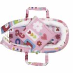 Set Baby Nest Somnart: Cosulet bebelusi + Salteluta 42x84x2cm + Paturica 70x70cm, model Pisicute