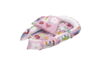 Set Baby Nest Somnart: Cosulet bebelusi + Salteluta 42x84x2cm + Paturica 70x70cm, model Pisicute - imagine 2