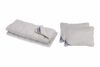Set Pilota bumbac Somnart Bella 180x200cm 200g model biscuite + 2 perne bumbac Somnart Bella, 50x70cm, Gri - imagine 2