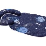 Paturica impermeabila cu tetiera detasabila model cosmos