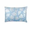Perna SOMNART, 50x70 cm, umplutura pene 90%, puf 10%, bumbac 100%, model floral bleu - imagine 3